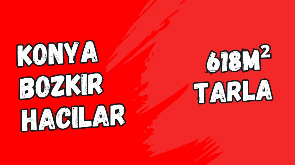 KONYA BOZKIR HACILAR KÖYÜNDE 618M² TARLAMIZ SATILIKTIR. - KONYA BOZKIR fotoğraf 9